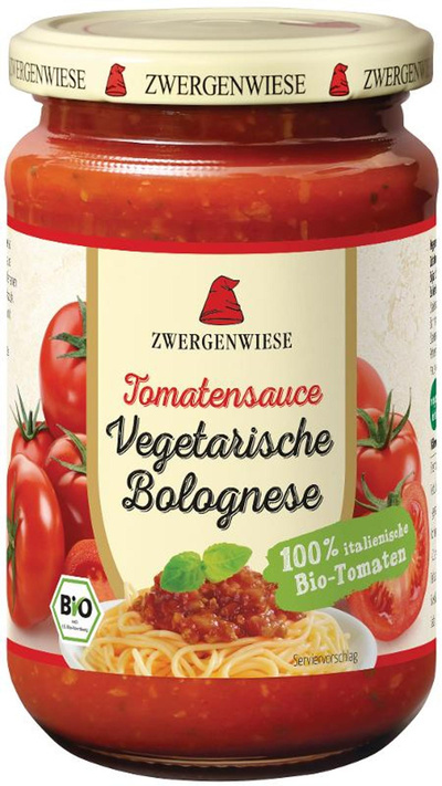 Produktfoto zu Tomatensauce Vegetarische Bolognese 340ml