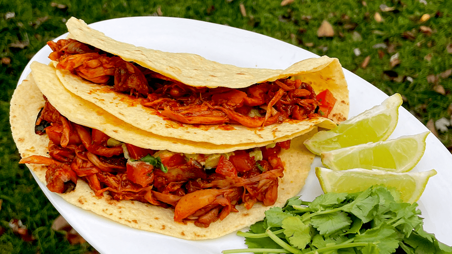 Rezeptbild für Pulled Pilz Tacos