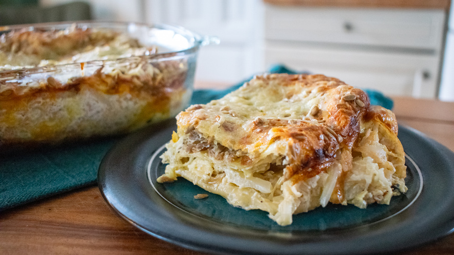 Rezeptbild für Chinakohl-Lasagne