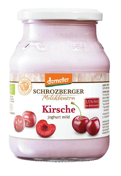 Produktfoto zu Kirsche Joghurt 500g