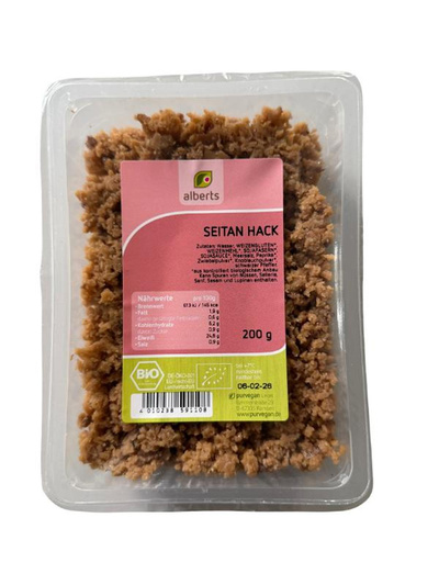 Produktfoto zu Alberts Seitan Hack 200g