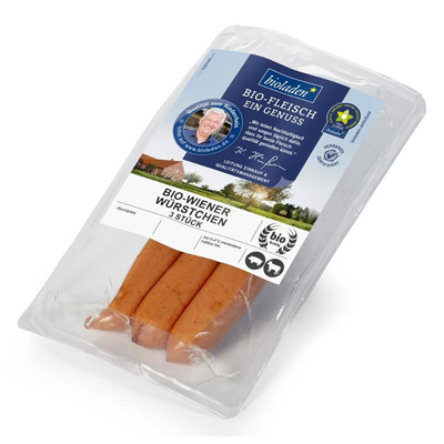 Produktfoto zu b* Wiener Würstchen (3 Stück) 150g