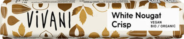 Produktfoto zu Riegel White Nougat Crisp (vegan) 35g