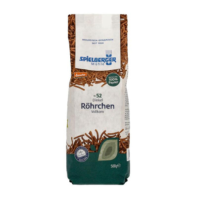 Produktfoto zu Dinkel Vollkorn Röhrchen 500g