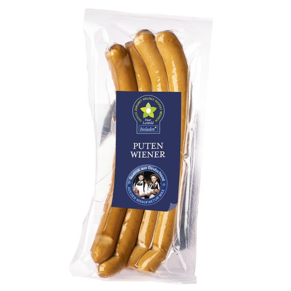 Produktfoto zu b* Putenwiener (4 Stück)