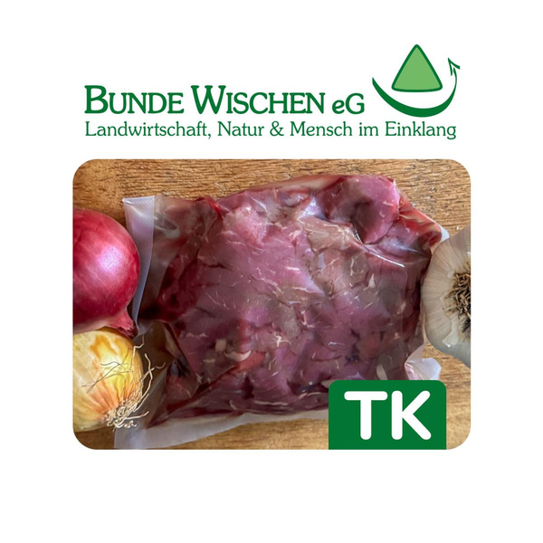 Produktfoto zu TK Rindergeschnetzeltes vom Galloway ca. 500g