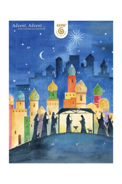 Produktfoto zu Schoko-Adventskalender
