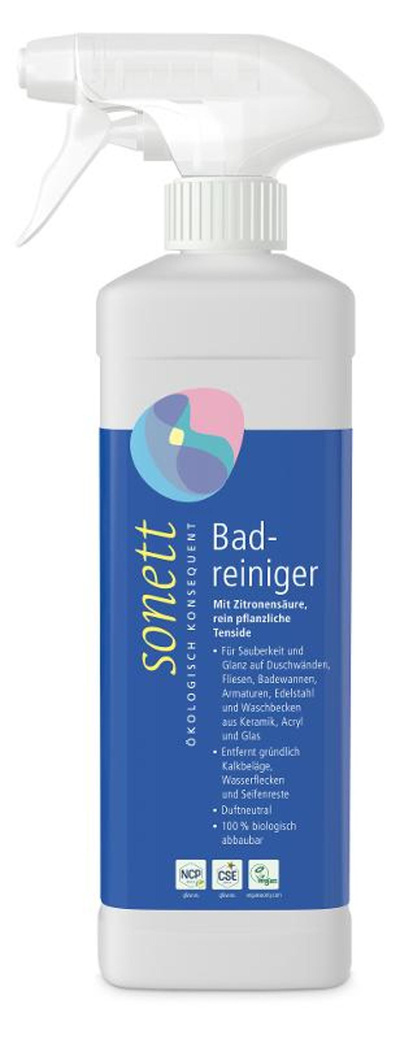 Produktfoto zu Badreiniger Sprühflasche 500ml