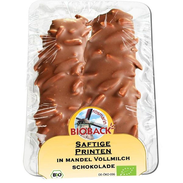 Produktfoto zu Saftige Printen Mandel-Vollmilch 50g