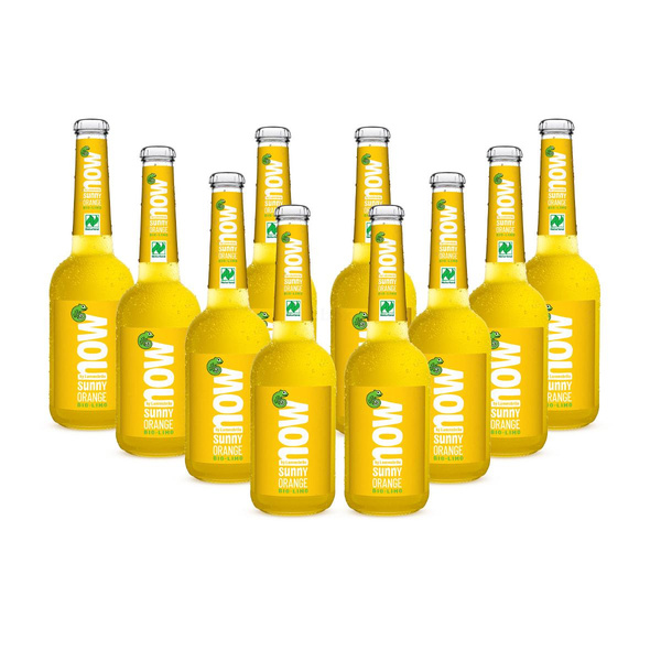 Produktfoto zu Kiste Now Sunny Orange (10x 0,33l)