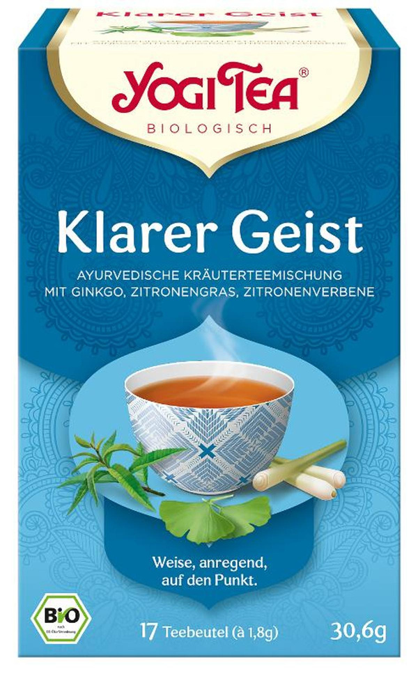 Produktfoto zu Klarer Geist - Yogi Tea