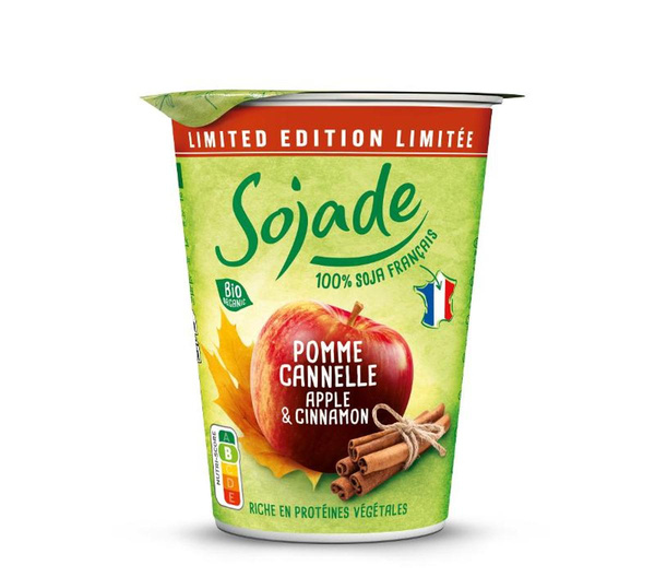 Produktfoto zu Sojade Apfel-Zimt 400g