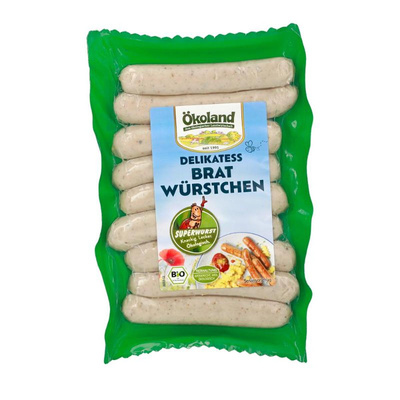 Produktfoto zu Delikatess Bratwürstchen 9 Stück (klein) 180g