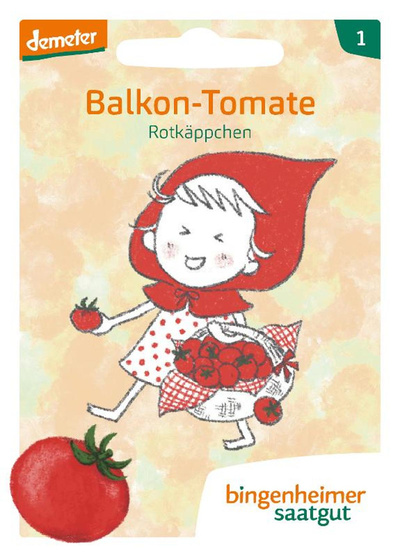 Produktfoto zu Balkon-Tomate - Saatgut (Kinderkollektion)