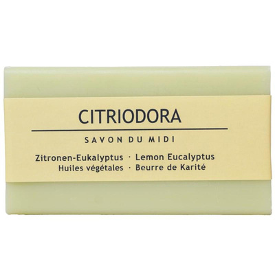 Produktfoto zu Stückseife 'Citriodora' Zitrone-Eukalyptus 100g