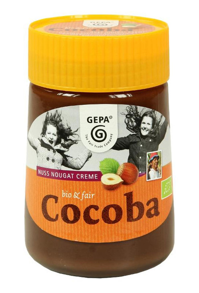 Produktfoto zu Nuss Nougat Créme Cocoba 400g
