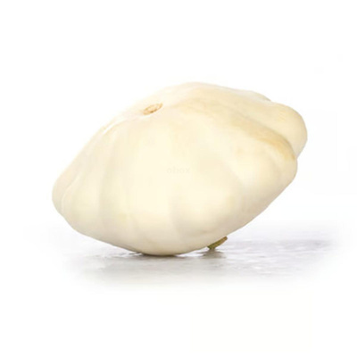 Produktfoto zu Kürbis Ufo Pattison weiß