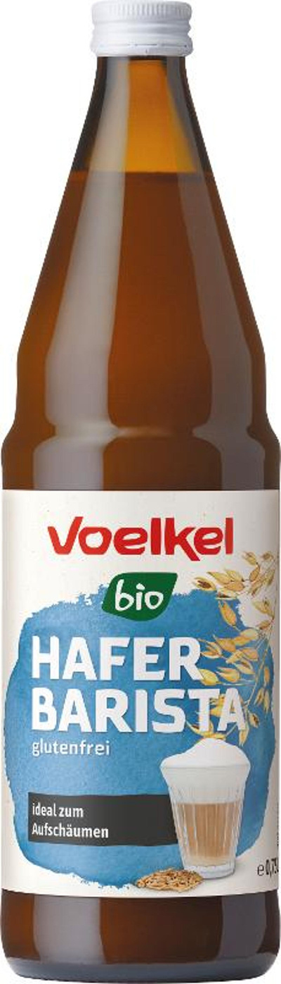 Produktfoto zu Voelkel Haferdrink Barista Flasche 0,75l