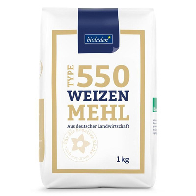 Produktfoto zu b* Weizenmehl (Type 550) 1 kg
