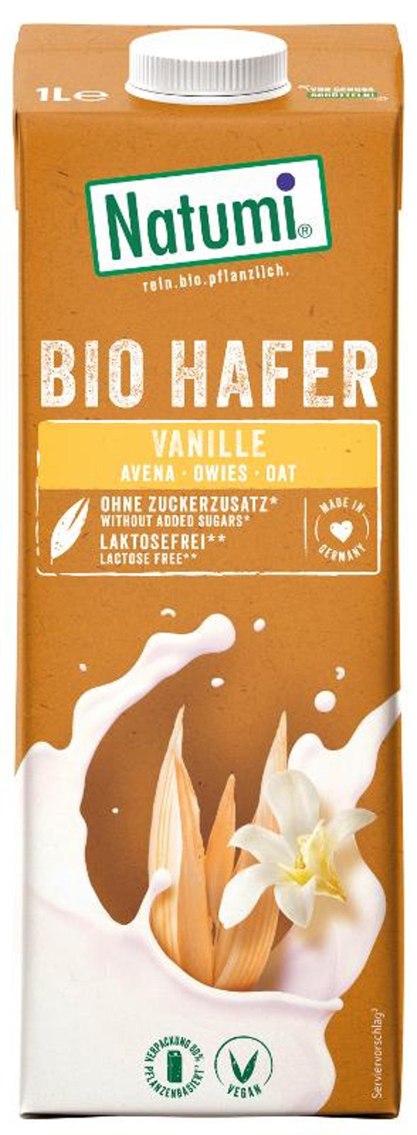 Produktfoto zu Haferdrink Vanille 1 l