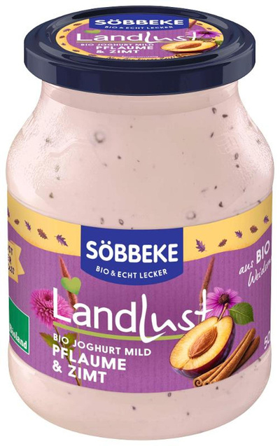Produktfoto zu Pflaume Zimt Joghurt 500g