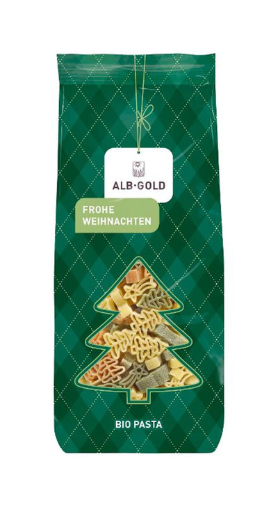 Produktfoto zu Bunte Weihnachtsnudeln (250g)