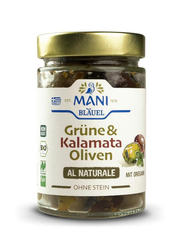 Produktfoto zu Oliven gemischt al Naturale (entkernt)