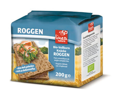 Produktfoto zu Roggen Vollkorn-Knäckebrot 200g