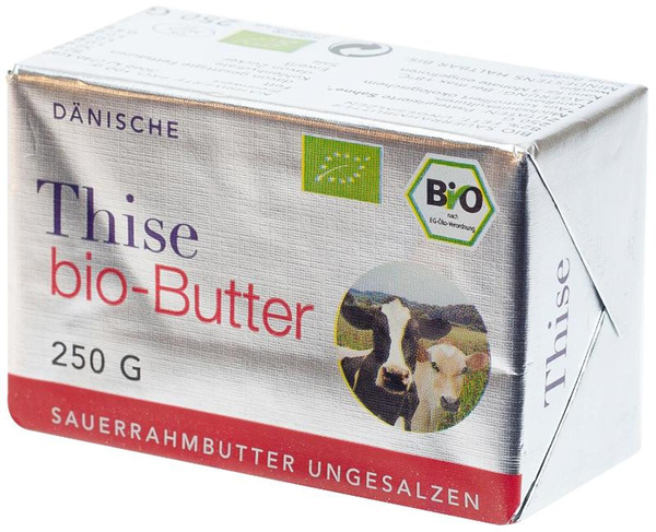 Produktfoto zu Dänische Butter - ThiseMejeri 250g