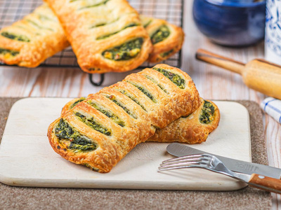 Produktfoto zu Spinatstrudel