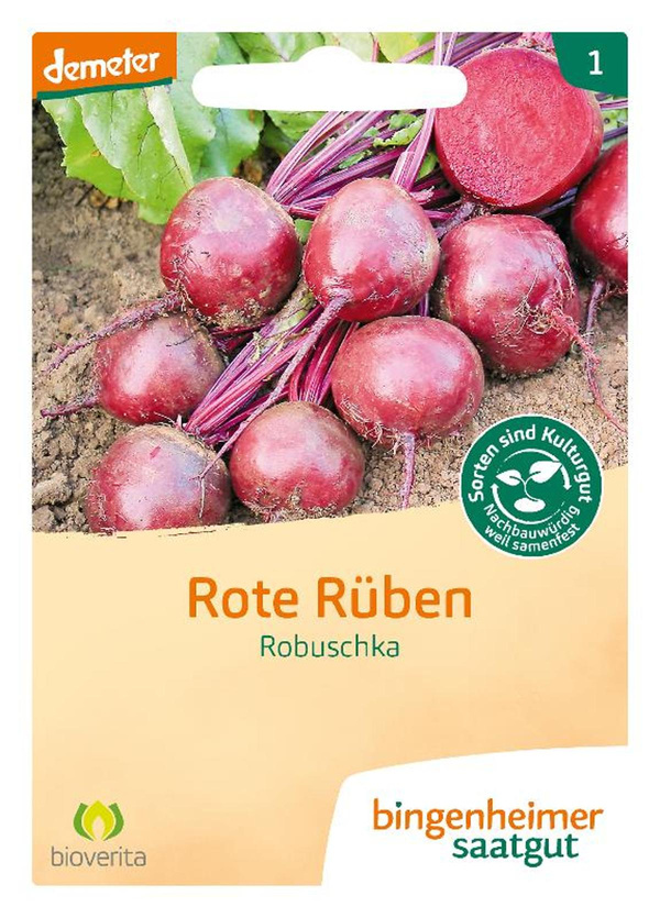Produktfoto zu Rote Bete 'Robuschka' - Saatgut