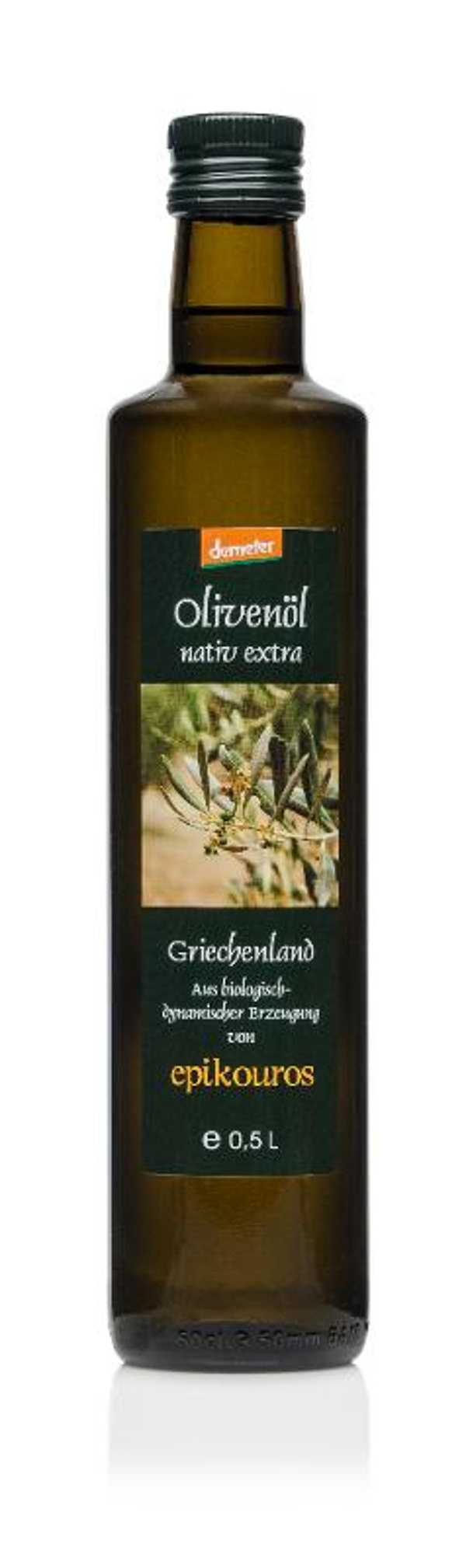 Produktfoto zu Griechisches Olivenöl extra nativ Kalamata Epikouros 500ml