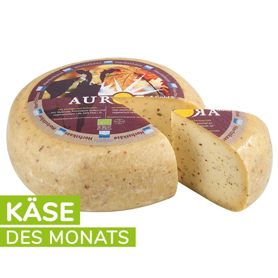 Produktfoto zu Aurora Herbstkäse mit Olive Tomate Rosmarin