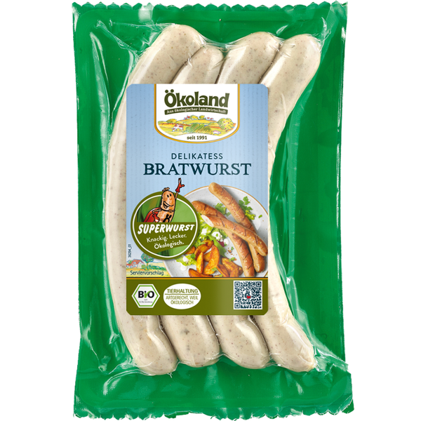 Produktfoto zu Delikatess Bratwurst 4 Stück