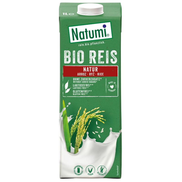 Produktfoto zu Reisdrink Natural 1 l