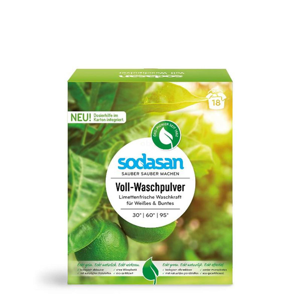 Produktfoto zu Voll-Waschpulver Limette 1010g