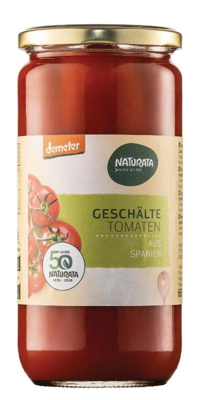 Produktfoto zu geschälte Tomaten 660 g