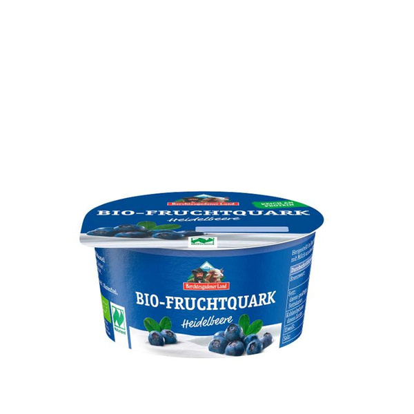 Produktfoto zu Fruchtquark Heidelbeere 150g