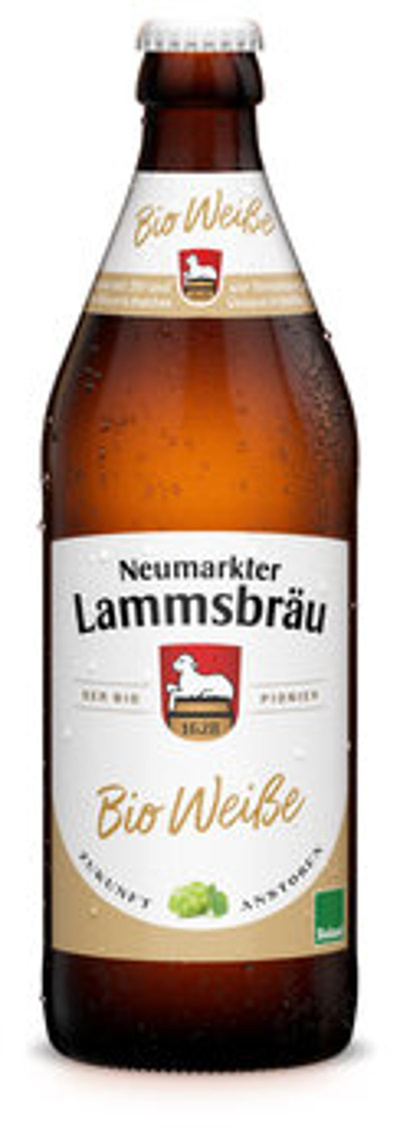 Produktfoto zu Kiste Lammsbräu Weisse (10 x 0,5l)