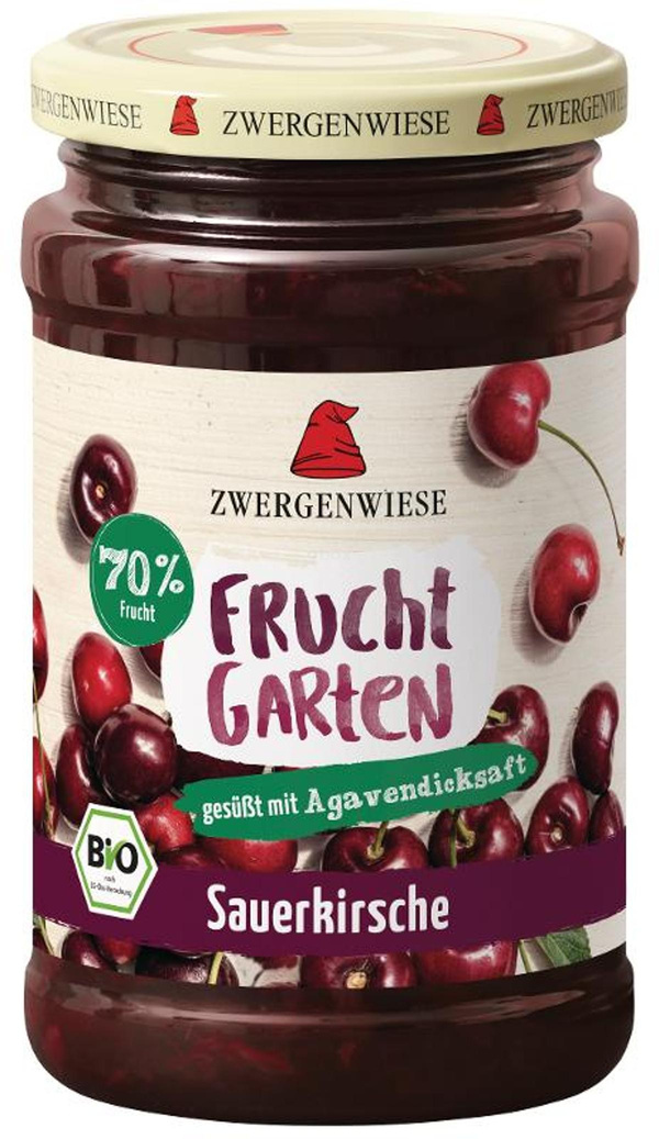 Produktfoto zu Sauerkirsch Fruchtgarten 225g