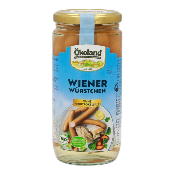 Produktfoto zu Wiener Würstchen im Glas (6 Stück)