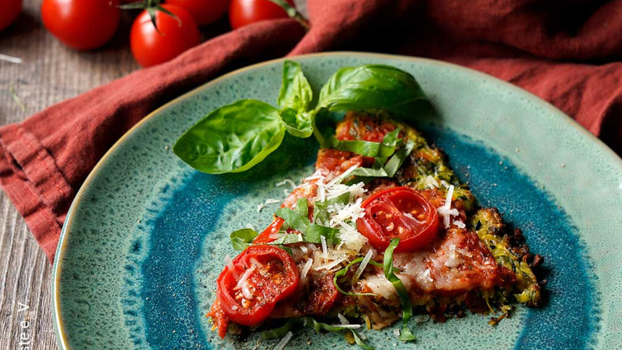 Rezeptbild für Zucchini-Pizza