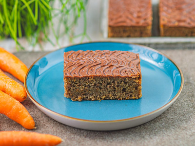 Produktfoto zu Dinkelmöhrenkuchen (vegan)