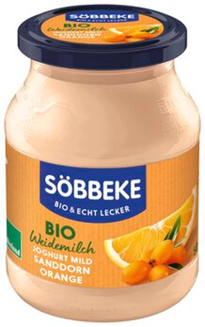 Produktfoto zu Sanddorn-Orange Joghurt 500g