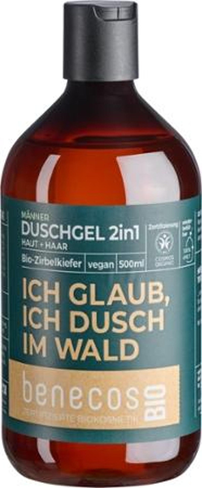 Produktfoto zu Duschgel Zierbelkiefer "Ich glaub ich dusch im Wald" 500ml