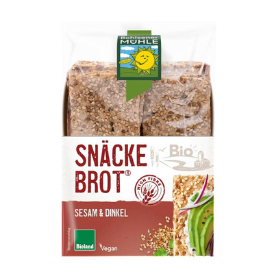 Produktfoto zu Knäckebrot Sesam & Dinkel 200g