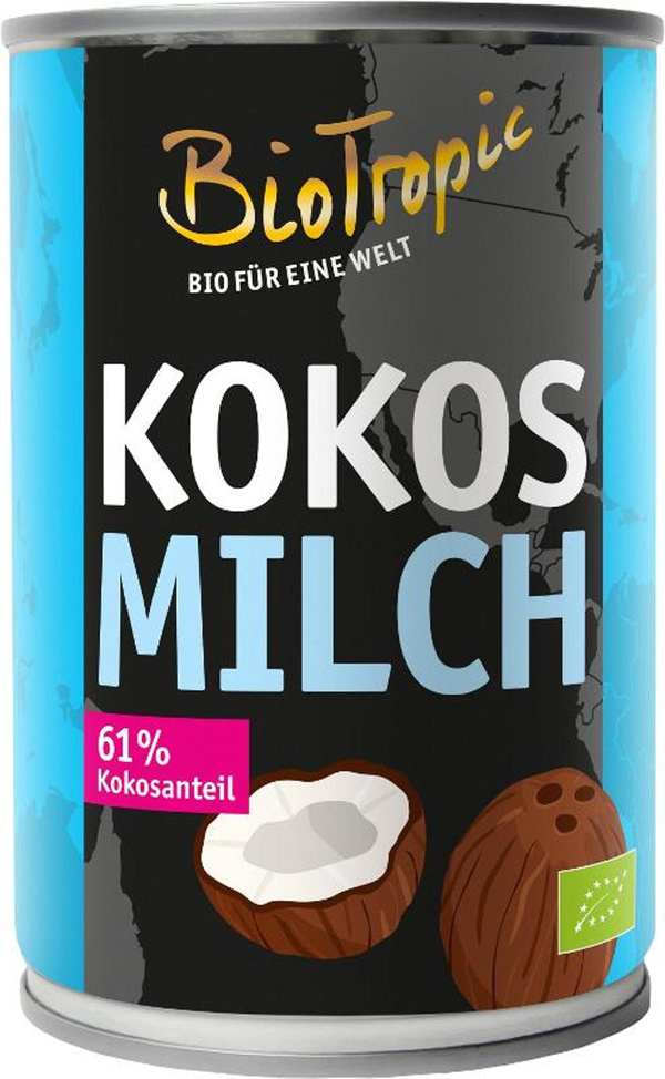 Produktfoto zu Kokosmilch BioTropic 400g