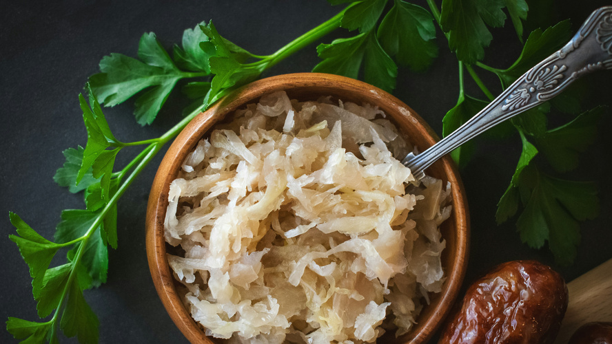 Rezeptbild für Selbstgemachtes Sauerkraut