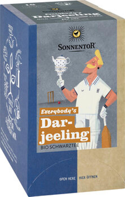 Produktfoto zu Schwarztee Darjeeling (Beutel)