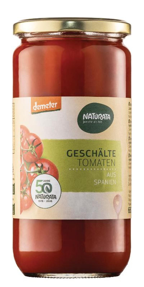Produktfoto zu geschälte Tomaten 660 g